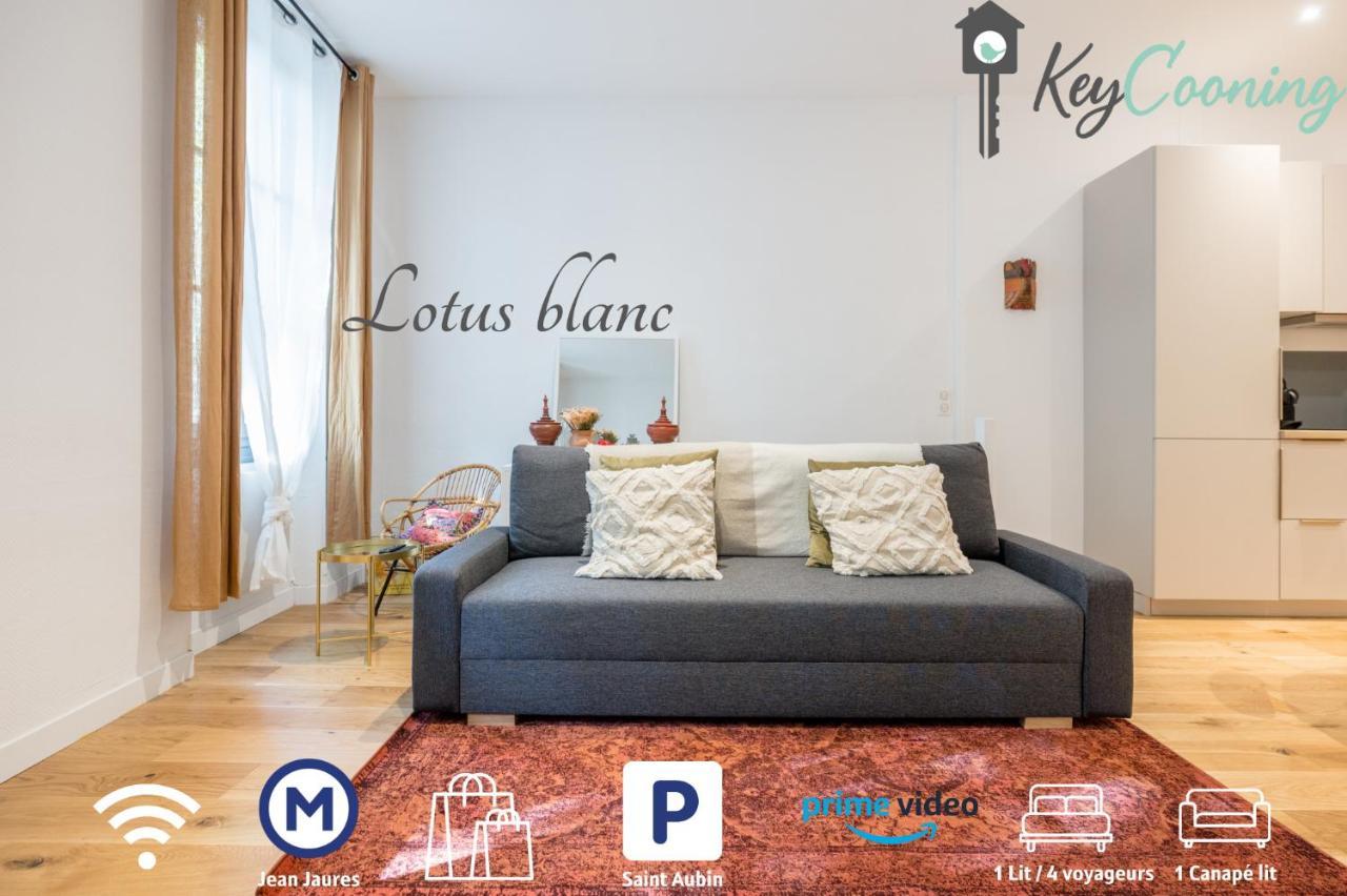 Le Lotus Blanc - Hypercentre A 10 Min Du Metro Appartement Toulouse